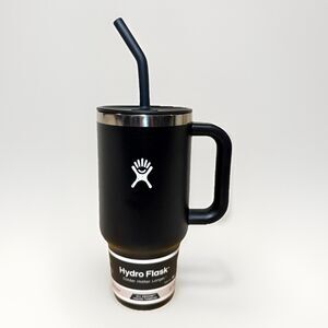 Hydro Flask 32oz All Around Travel Straw Tumbler Black Replacement Straw